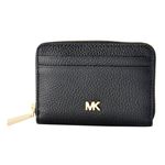 MICHAEL KORS （マイケルコース） 32T8GF6Z1L 001 Black MKロゴ ジップアップ コイン カード ケース