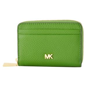 MICHAEL KORS （マイケルコース） 32T8GF6Z1L 304 True Green MKロゴ ジップアップ コイン カード ケース