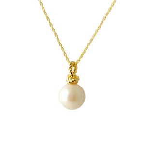 Kate Spade（ケイトスペード）WBRUF450-143 Cream Multi ロープ編みモチーフ（水夫結び） パール ネックレス ペンダント SAILORS KNOT Mini Pendant