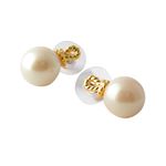 Kate Spade（ケイトスペード）WBRUF453-143 Cream Multi ロープ編みモチーフ（水夫結び） パール スタッド ピアス SAILORS KNOT drop studs