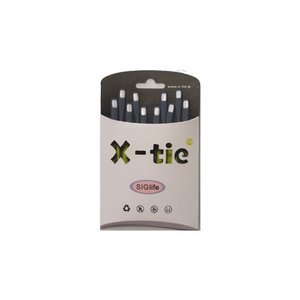 x-tie エックスタイ 結ばない靴ヒモ 【グレー】