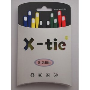 x-tie エックスタイ 結ばない靴ヒモ 【五色オリジナル】
