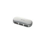 BUFFALO USB2.0Hub セルフ&バスパワー 4ポート シルバー BSH4A01SV
