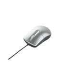 BUFFALO 光学式有線マウス USB接続 Sサイズ 延長ケーブル付 シルバー BSMOU05SSV
