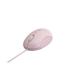 BUFFALO BlueLED有線マウス 超高感度 USB ソフトピンク BSMBU06SP