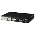 バッファロー レイヤー2 IEEE 802.3at規格(PoE+)対応 WebスマートGigaスイッチ 16ポートモデル BSL-PS-G2116M