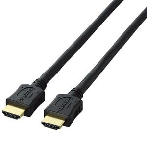 エレコム HIGH SPEED HDMIケーブル 2.0m/HDMIオス-HDMIオス(ブラック) CAC-HD20BK