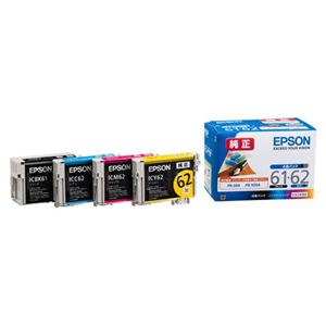 エプソン インクカートリッジ IC4CL6162(4色パック) IC4CL6162