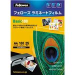 FELLOWES ラミネートフィルム A4 Size 100μ 25pk(5400701) 5400701