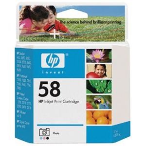 日本HP HP 58 プリントカートリッジ フォトカラー C6658AA#003