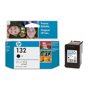 日本HP HP 132 プリントカートリッジ 黒 C9362HJ