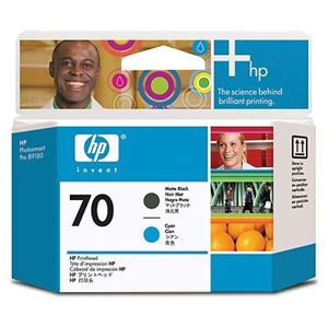 日本HP HP70 プリントヘッド マットブラック/シアン C9404A