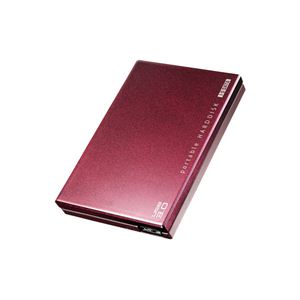 アイ・オー・データ機器 USB3.0対応 ポータブルハードディスク「超高速カクうす」 ボルドー×ブラウン 500GB HDPC-UT500BR