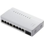 ロジテック 100BASE対応スイッチングハブ(電源内蔵/5ポート) LAN-SW05P/PB