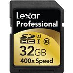 レキサー・メディア プロフェッショナル 600倍速シリーズ SDHC UHS-1カード 32GB Class10 LSD32GCTBJP600