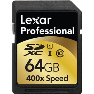 レキサー・メディア プロフェッショナル 600倍速シリーズ SDXC UHS-1カード 64GB Class10 LSD64GCTBJP600