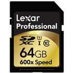 レキサー・メディア プロフェッショナル 400倍速シリーズ SDHC UHS-1カード 8GB Class10 LSD8GBCTBJP400