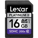 レキサー・メディア PlatinumII 200倍速 SDHC UHS-1カード Class10 32GB LSD32GBBJP200