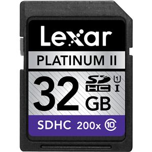 レキサー・メディア PlatinumII 200倍速 SDXC UHS-1カード Class10 64GB LSD64GBBJP200