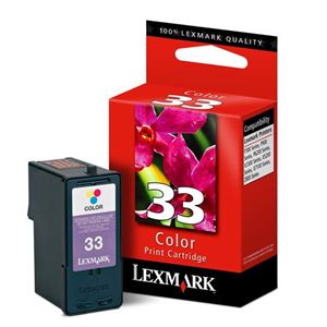 レックスマーク <32>ブラック標準容量 + <33>カラー標準容量 Pack 18C0560-J