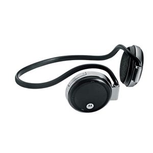 モトローラ ブルートゥース ワイヤレスステレオヘッドセット モトローラS305ブラック&iPodアダプター MOT-S305BK-IPOD