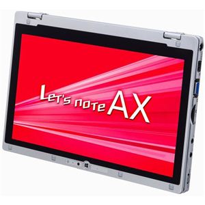 パナソニック Let's note CF-AX2L i5-3427U/11.6HD/4G/128G(SSD)/a.b.g.n/Bluetooth/カメラ/ハイブリットモバイル/Win8Pro CF-AX2LDCTS