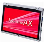 パナソニック Let's note CF-AX2L i3-3217U/11.6HD/4G/128G(SSD)/a.b.g.n/Bluetooth/カメラ/ハイブリットモバイル/Win8Pro(Win7ProSP1DG済) CF-AX2PDBCS