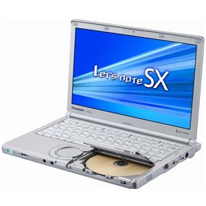 パナソニック Let's note CF-SX2L i5-3320M/12.1HD+/4G/128G(SSD)/SM/a.b.g.n/Bluetooth/カメラ/Win8Pro CF-SX2LDRTS
