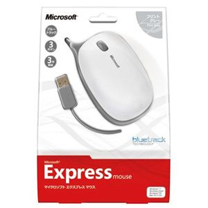 日本マイクロソフト Microsoft Express Mouse フリント グレイ T2J-00012