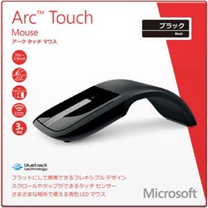 日本マイクロソフト ARC Touch Mouse (ブラック) RVF-00057
