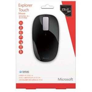 日本マイクロソフト Explorer Touch Mouse (ブラック) U5K-00047