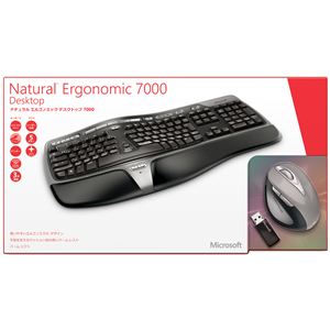 日本マイクロソフト Natural Ergonomic Desktop 7000 WTA-00019