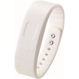 プリンストンテクノロジー ぶるっトゥース Bluetooth対応ブレスレット型バイブレーター ホワイト PTM-ICNWH