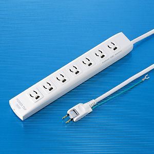 サンワサプライ パワータップ 2.0m TAP-MG372FK