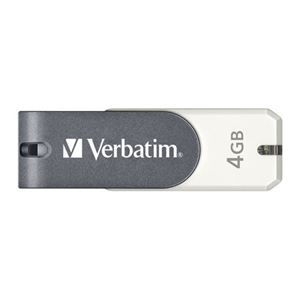 三菱化学メディア <Verbatim製> USBフラッシュメモリ Store n Go Mini 4GB USBM4GVWS2