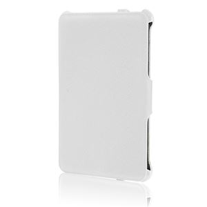 BRIGHTON MeMO Pad HD7用レザースタンドケース ホワイト BM-HD7FLSTD/WH