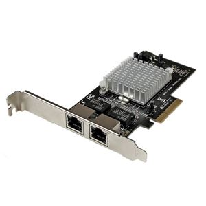 StarTech ギガビットイーサネット 2ポート増設PCI Express x4 インターフェースカード　2x Gigabit Ethernet 拡張用PCIe LANカード/ボード　Intel i350 チップセット搭載 ST2000SPEXI