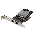 StarTech ギガビットイーサネット 2ポート増設PCI Express x4 インターフェースカード　2x Gigabit Ethernet 拡張用PCIe LANカード/ボード　Intel i350 チップセット搭載 ST2000SPEXI