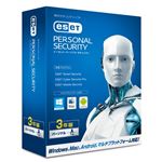 キヤノンITソリューションズ ESET パーソナル セキュリティ 3年版 CITS-ES07-005
