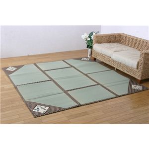 純国産/日本製 い草カーペット 『F夕暮れ』 ブラウン 約260×260cm(裏:ウレタン張り)の詳細を見る 純国産/日本製 い草カーペット 『F夕暮れ』 ブラウン 約260×260cm(裏:ウレタン張り)の詳細を見る
