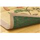 純国産/日本製 袋四重織い草カーペット 『雲龍』 ベージュ 約191×191cm - 縮小画像4