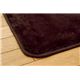 洗える ウォッシャブルラグカーペット 『WSウェンデルNSK』 ブラウン 185×185cm 正方形 - 縮小画像2
