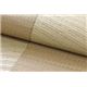 純国産/日本製 い草花ござ 『ウォンツ』 ベージュ 江戸間3畳（約174×261cm） - 縮小画像3