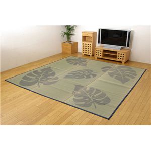 い草花ござカーペット 『DXモーリア裏張CP』 ブルー 江戸間4.5畳(約261×261cm) (裏:不織布)の詳細を見る い草花ござカーペット 『DXモーリア裏張CP』 ブルー 江戸間4.5畳(約261×261cm) (裏:不織布)の詳細を見る