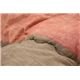 インド綿 こたつ厚掛け布団単品 『和つむぎ』 レッド（赤） 205×205cm - 縮小画像2