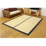 ひんやりラグカーペット 『Fしぐれ』 ブルー 約191×250cm(中材:ウレタン) ひんやりラグカーペット 『Fしぐれ』 ブルー 約191×250cm(中材:ウレタン)