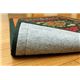 純国産/日本製 袋五重織い草マット 『華紋草』 約88×150cm（裏：不織布） - 縮小画像3