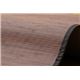 糸なしタイプ 竹カーペット 『スティルツーNF』 ダークブラウン 140×200cm - 縮小画像2