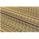 い草ラグカーペット 『D×パンサー』 ブラウン 約143×191cm （裏：不織布） - 縮小画像2