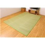 ウレタン8mm入り い草ラグカーペット 『FXくつろぎDK』 グリーン 約200×300cm